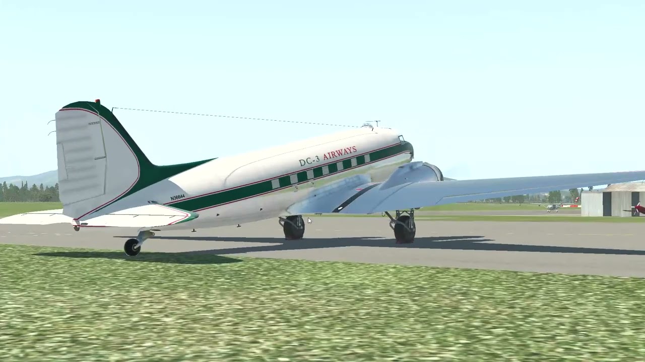DC-3 XPlane 11 Quick Start Guide