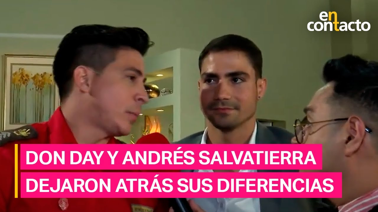 Don Day y Andrés Salvatierra dejan atrás sus problemas personales | En contacto | Ecuavisa
