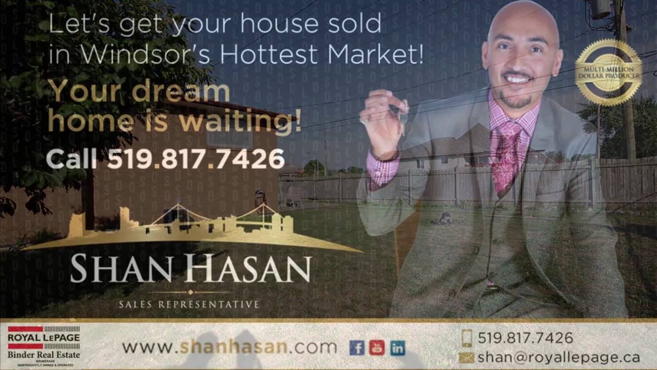 SOLD SOLD! 1695 Rankin South Windsor - Shan Hasan