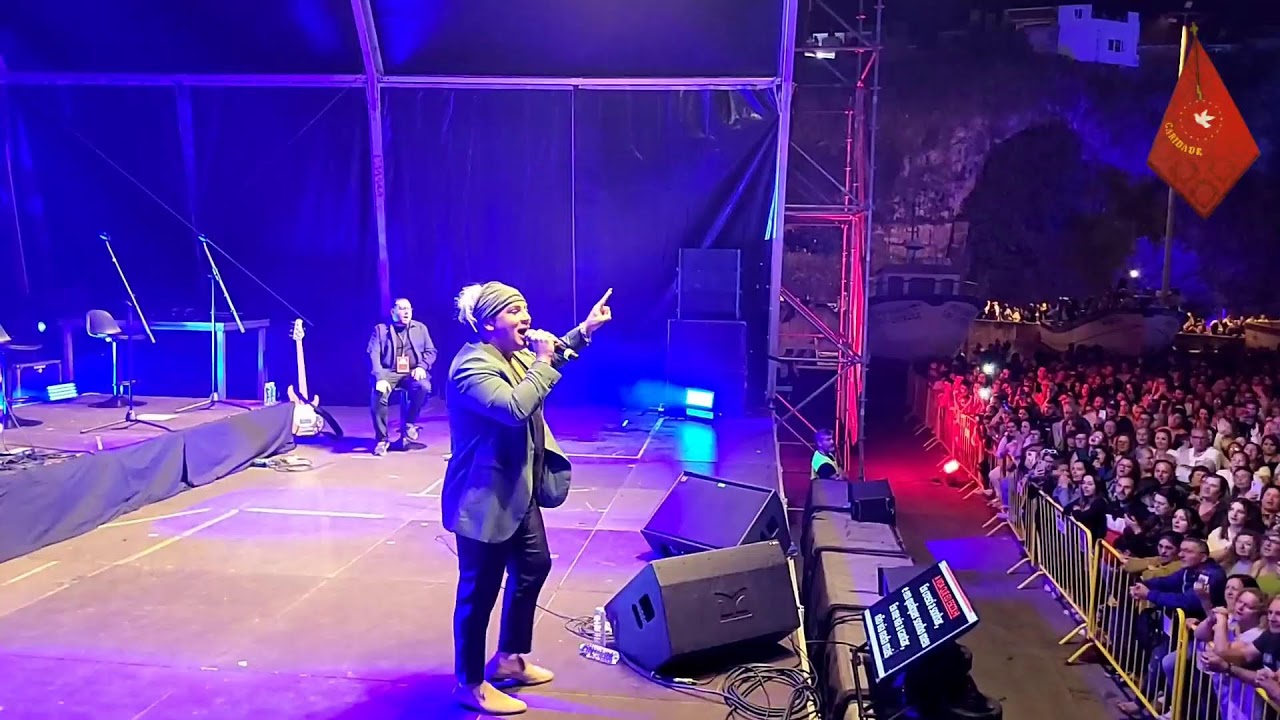 Bruno Malako na Festa da Bandeira da Caridade em Vila de Rabo de Peixe 25-5-2024