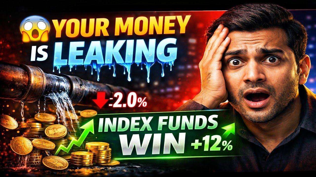 Active vs Passive Mutual Funds 🔥 | Index Funds Kyun Zyada Paisa Banate Hain? (Truth Exposed)