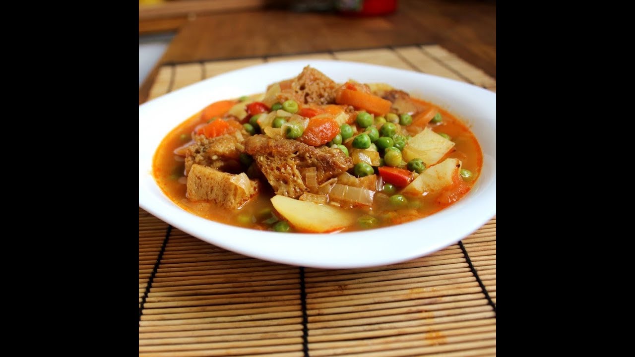 Cómo hacer un GUISO DE SEITÁN. La versión vegana de la carne guisada.