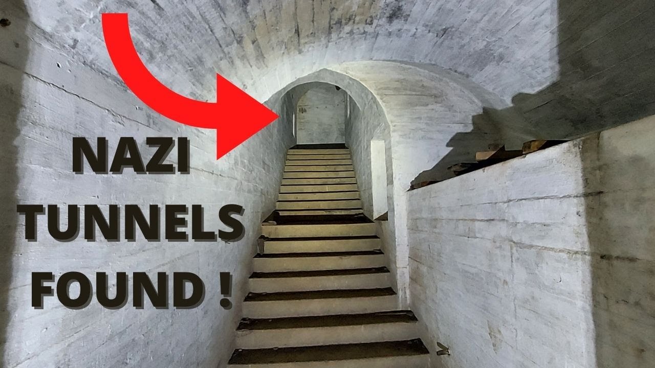 Exploring lost German WW2 tunnels.Inside is a totally different world !