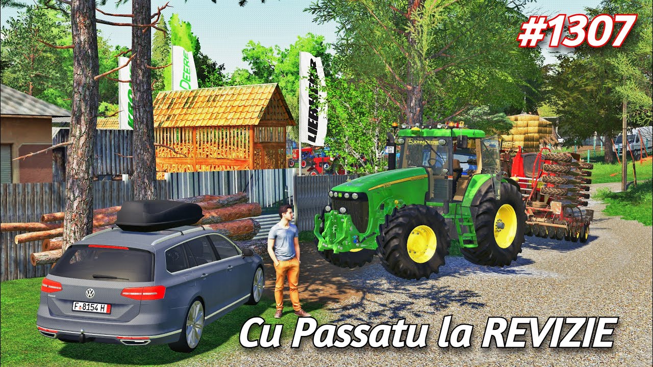 Roleplay pe Dumesti///M-AM BĂGAT PE PASSAT[1307]-Farming Simulator 19