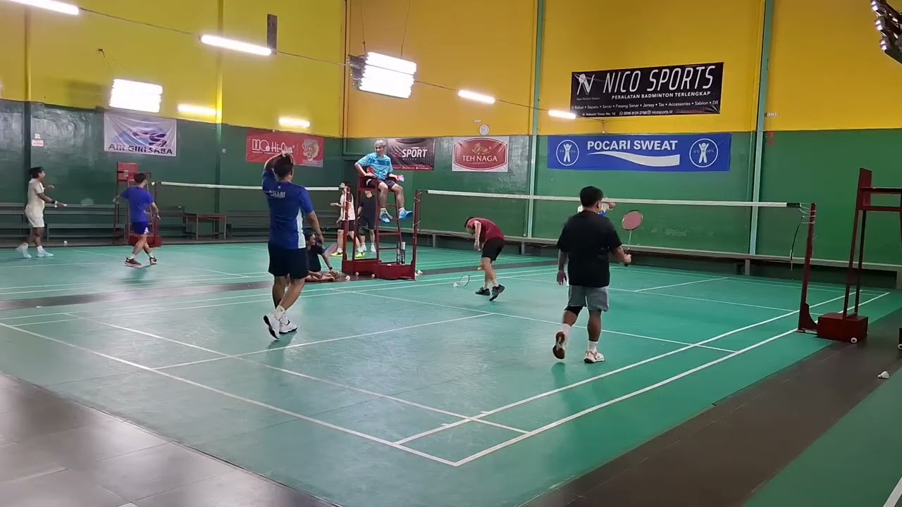 Laga Amal.                                                          Dhani/Bryan vs Adrian/Gombloh
