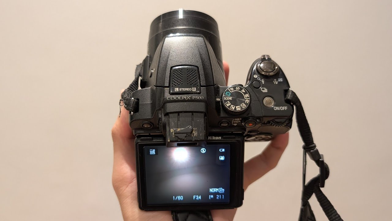Учебное пособие по видеозаписи на Nikon Coolpix P500