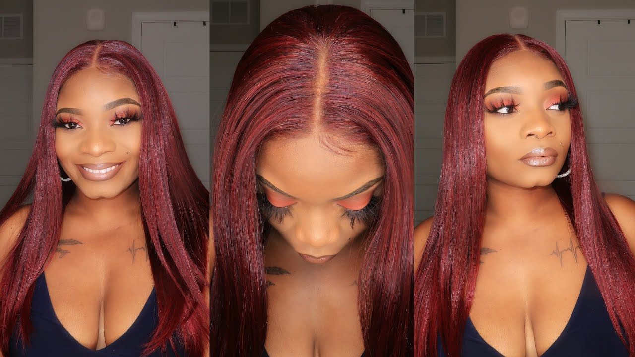 The Perfect Color For Fall!! | 13X6 Karina Wig-2T/425 | www.Samsbeauty.com *
