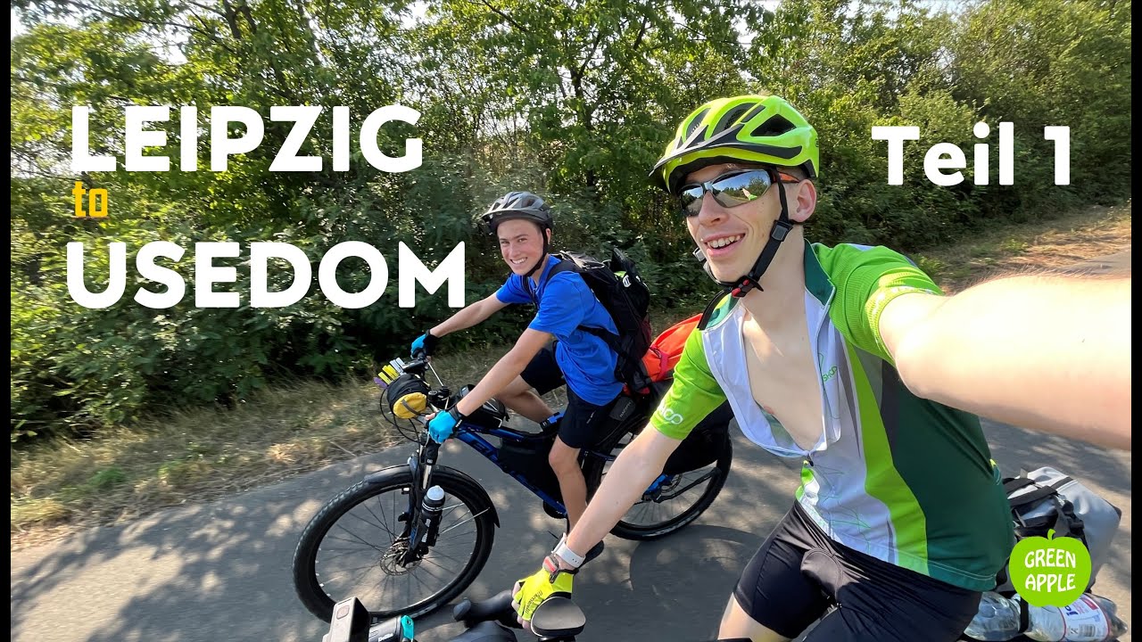600km Bikepacking: Hitze, Radreise und schöne Radwege am Start der Tour👀 | Leipzig - Usedom | Teil 1
