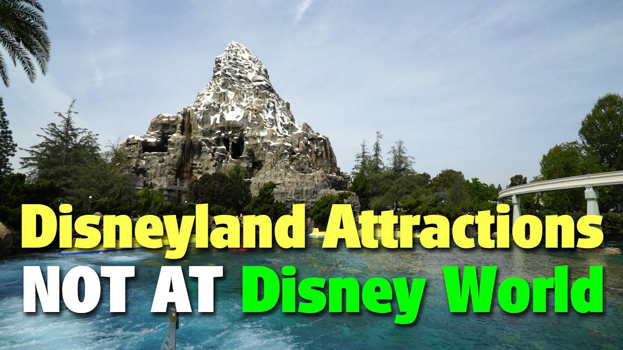 Лучшие аттракционы Диснейленда, НЕ расположенные в Walt Disney World | Празднование Диснейленда