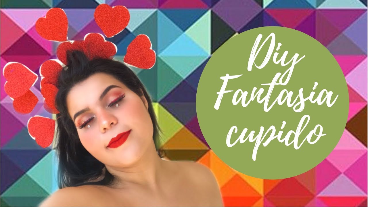 DIY TIARA CUPIDO E ARCO E FLECHA -  ESPECIAL DE CARNAVAL