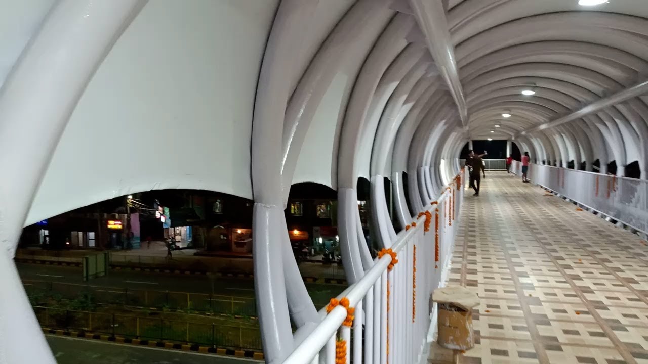 Bihar Ka Pahala Lift Wala Foot Over Bridge | Patna Foot Over Bridge | Mukesh Kumar Vlog |