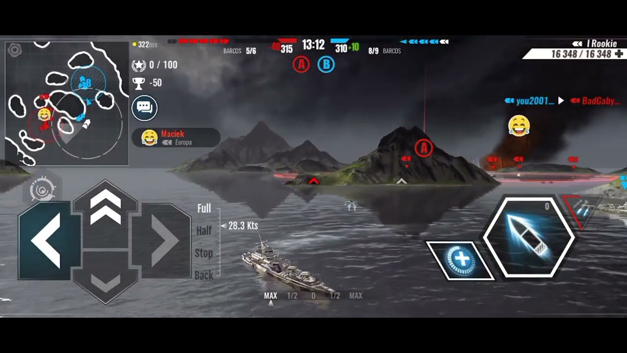Pacific Warships • Batalla de Clasificación ⁷