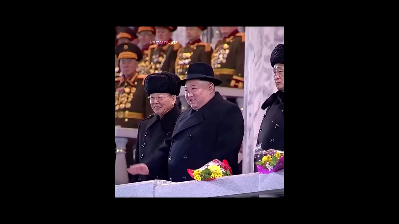 Look at how North Korea parades  #military #militaryparade #northkorea