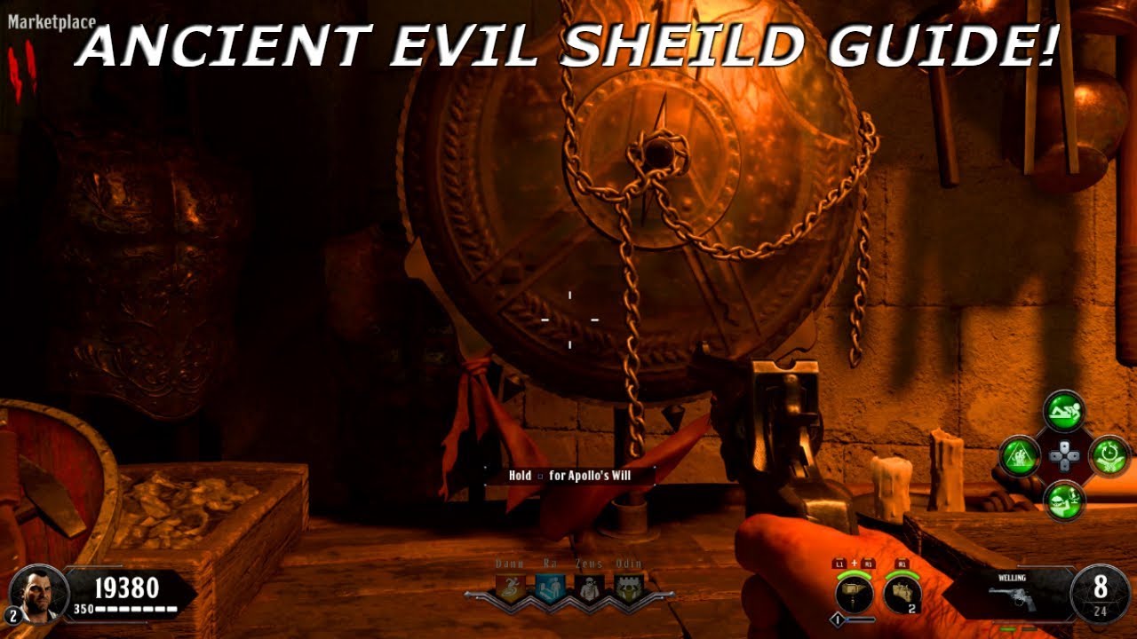 Ancient Evil Shield Guide - How to Build the Shield on Ancient Evil (Black Ops 4 Zombies)