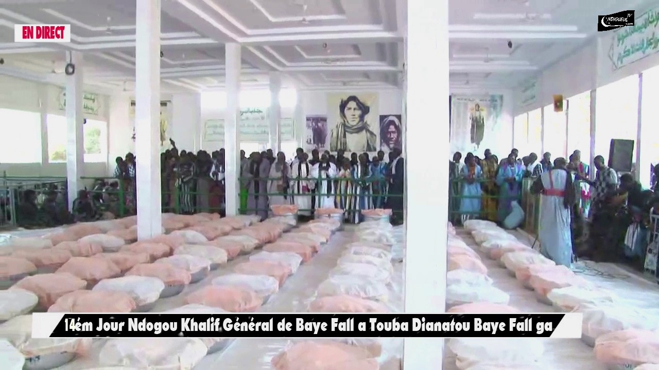 En Direct  15éme Jour Ndogou Khalif Géneral de Baye Fall à Touba Dianatou Baye Fall ga le 05 03 2026