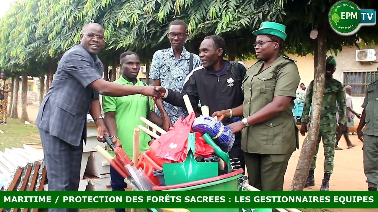 FORÊTS SACREES DE LA REGION MARITIME : DES ACTEURS EQUIPES POUR UNE BONNE CONSERVATION