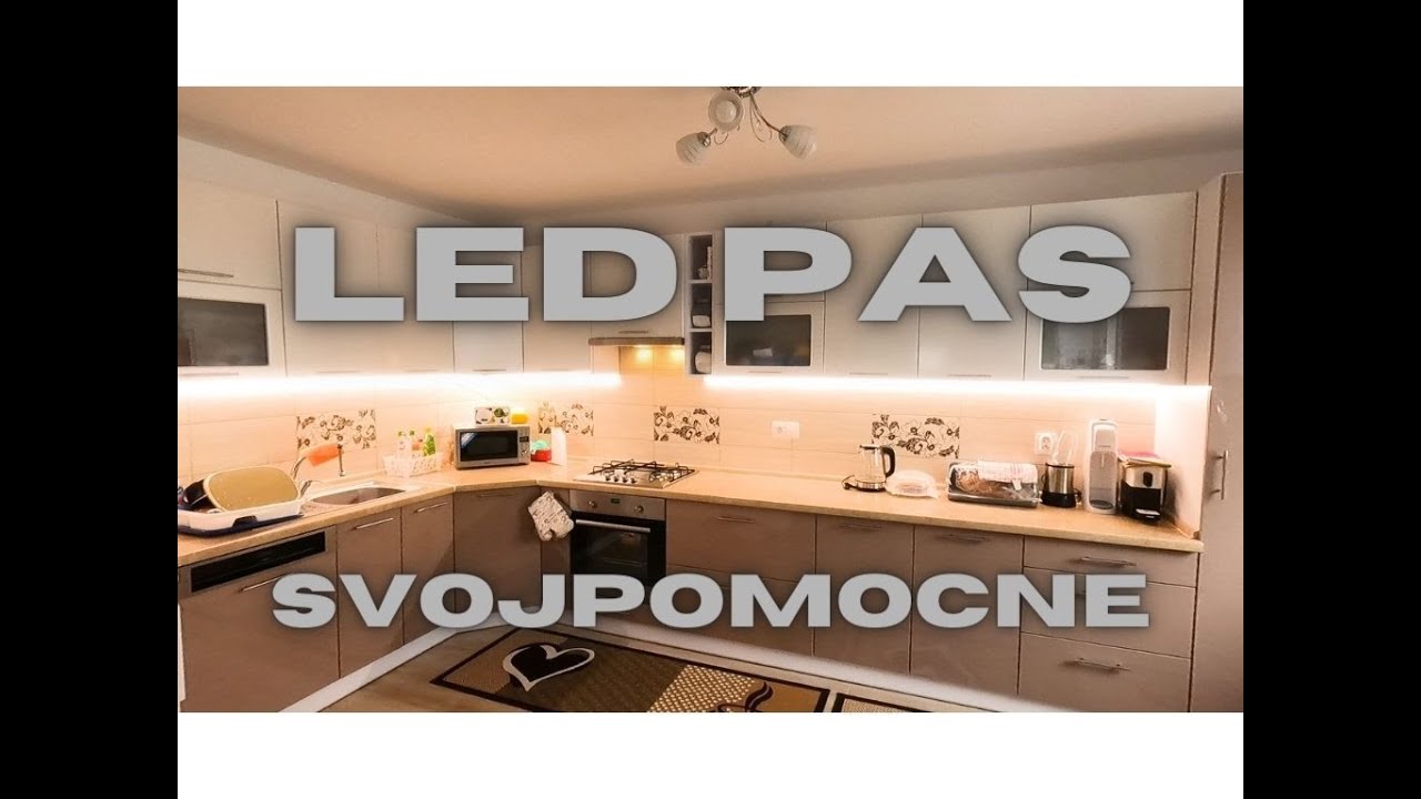 LED svetelny pás do kuchyne - SVOJPOMOCNE