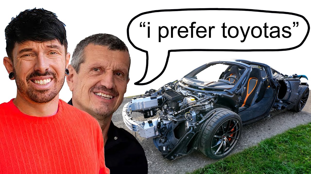EX F1 BOSS GUENTHER STEINER INSPECTS MY MCLAREN 720S