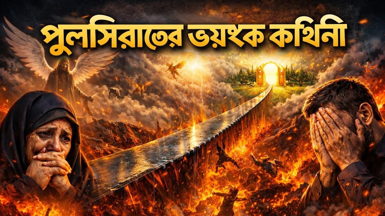 পুলসিরাত পার হওয়ার সেই ভয়ংকর মুহূর্ত | কিয়ামতের বাস্তব চিত্র