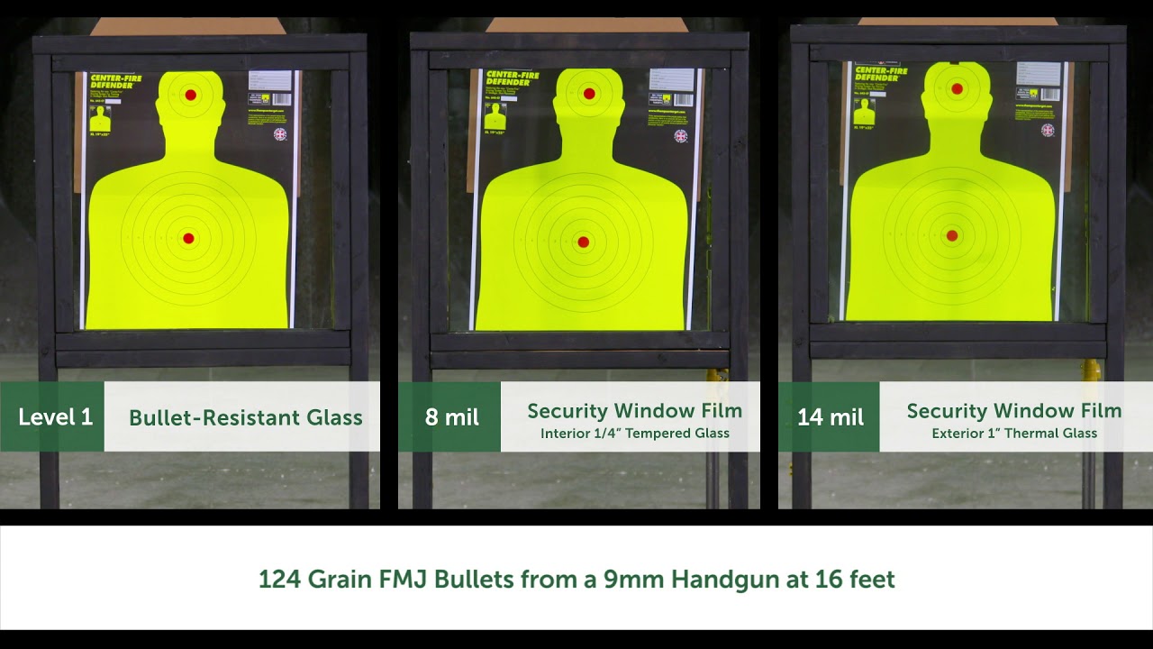 Bulletproof Glass or Security Window Film Comparison - Total Security Solutions