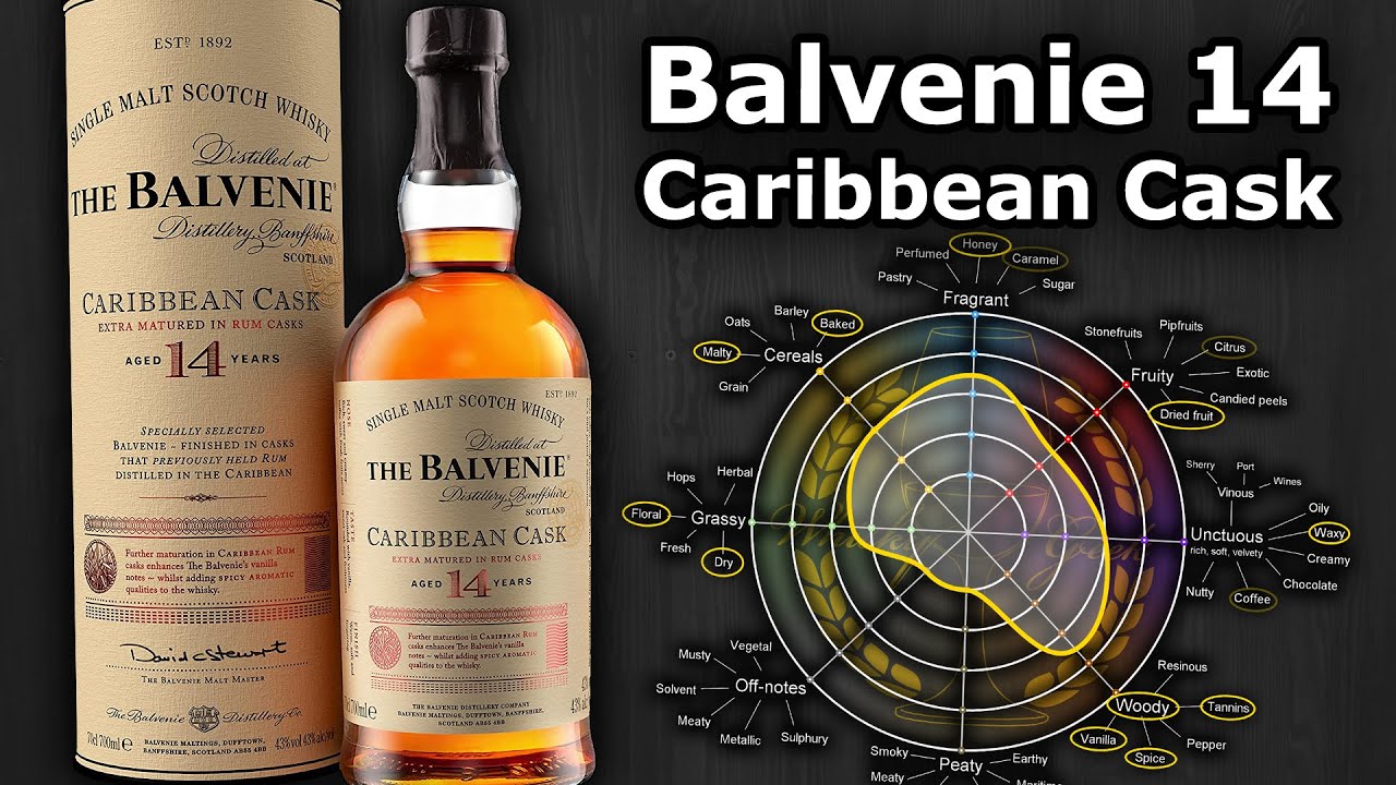 Balvenie 14 year old Caribbean Cask. Whisky review #064