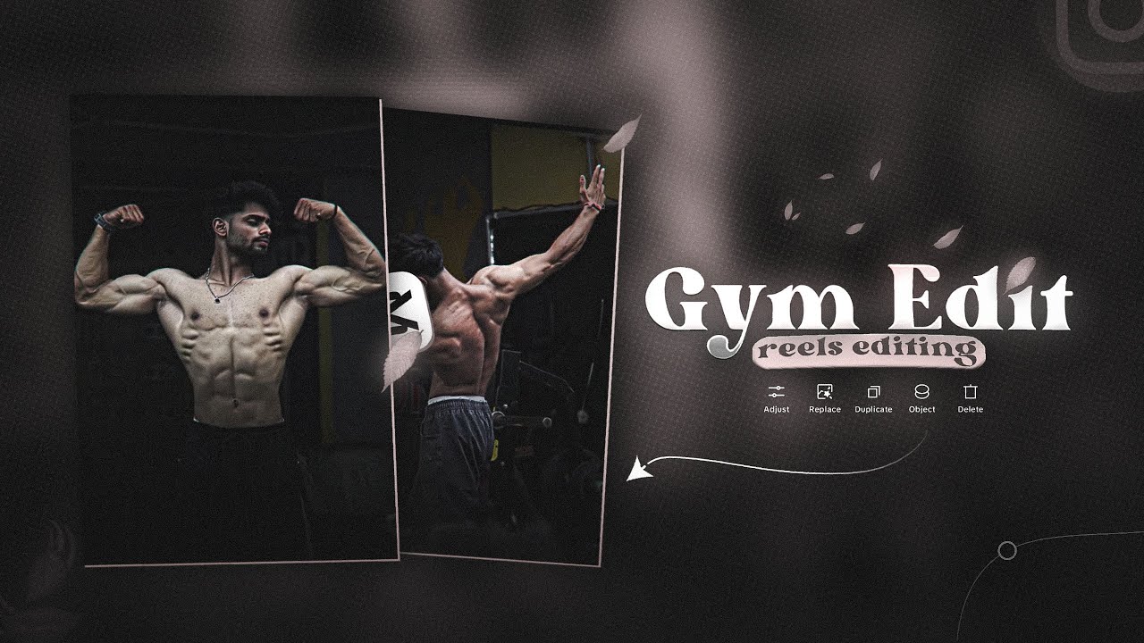 How to Make GYM Reels Video editing | Capcut | A Beginners Tutorial