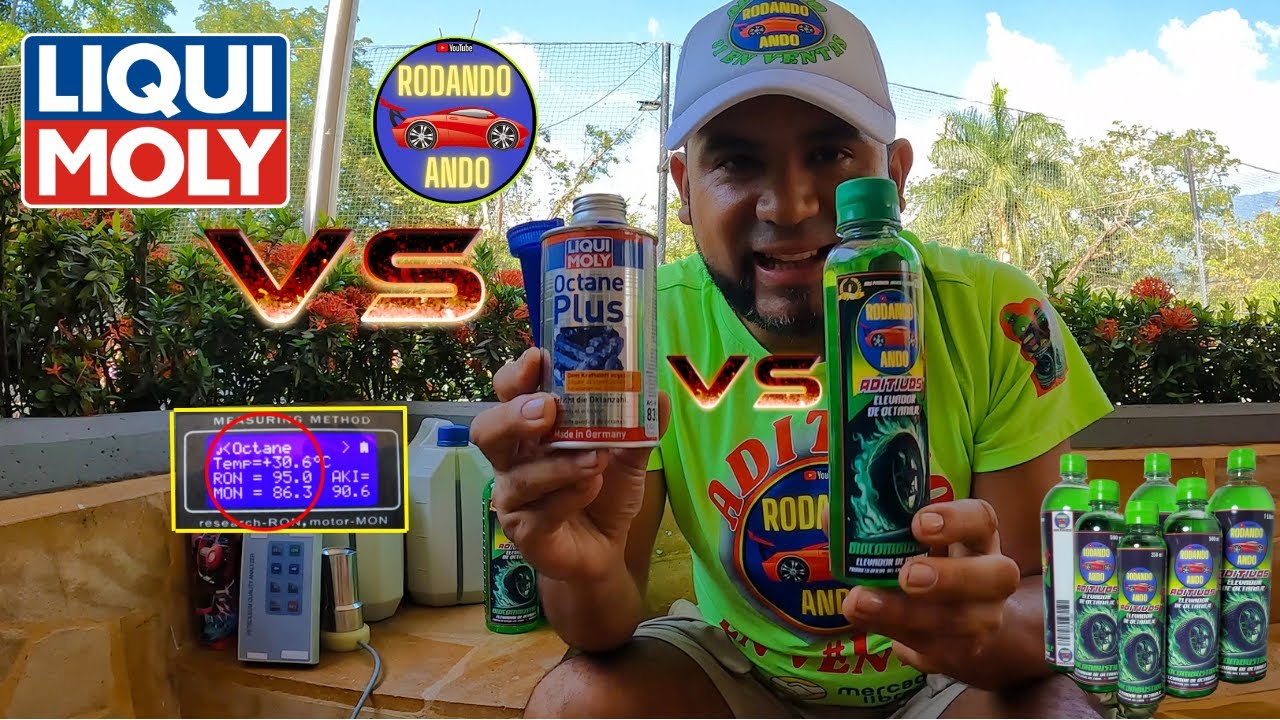 🔥 #LIQUIMOLY 🆚RODANDO ANDO👑CUAL ES MEJOR?🔥BATALLA DE ADITIVOS⛽MEDICION DE OCTANAJE🔥🔥SIN EDICION