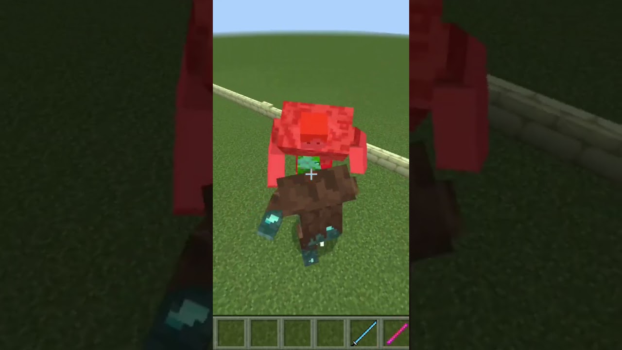 Mutant Alex VS Mutant Drowned #shorts #minecraft