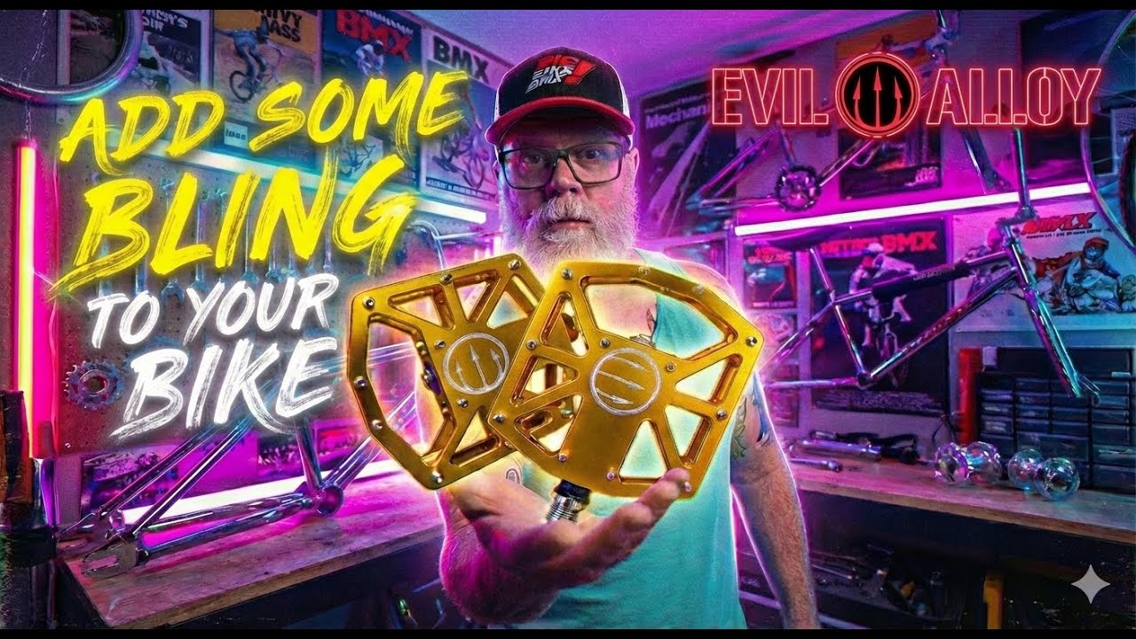 Блеск против реальной производительности: тестирование продукции Evil Alloy для BMX.