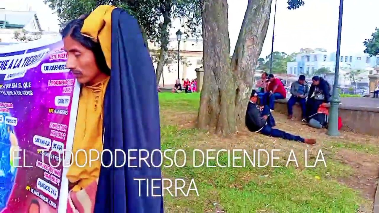 Dios desciende a la tierra. AEMINPU 