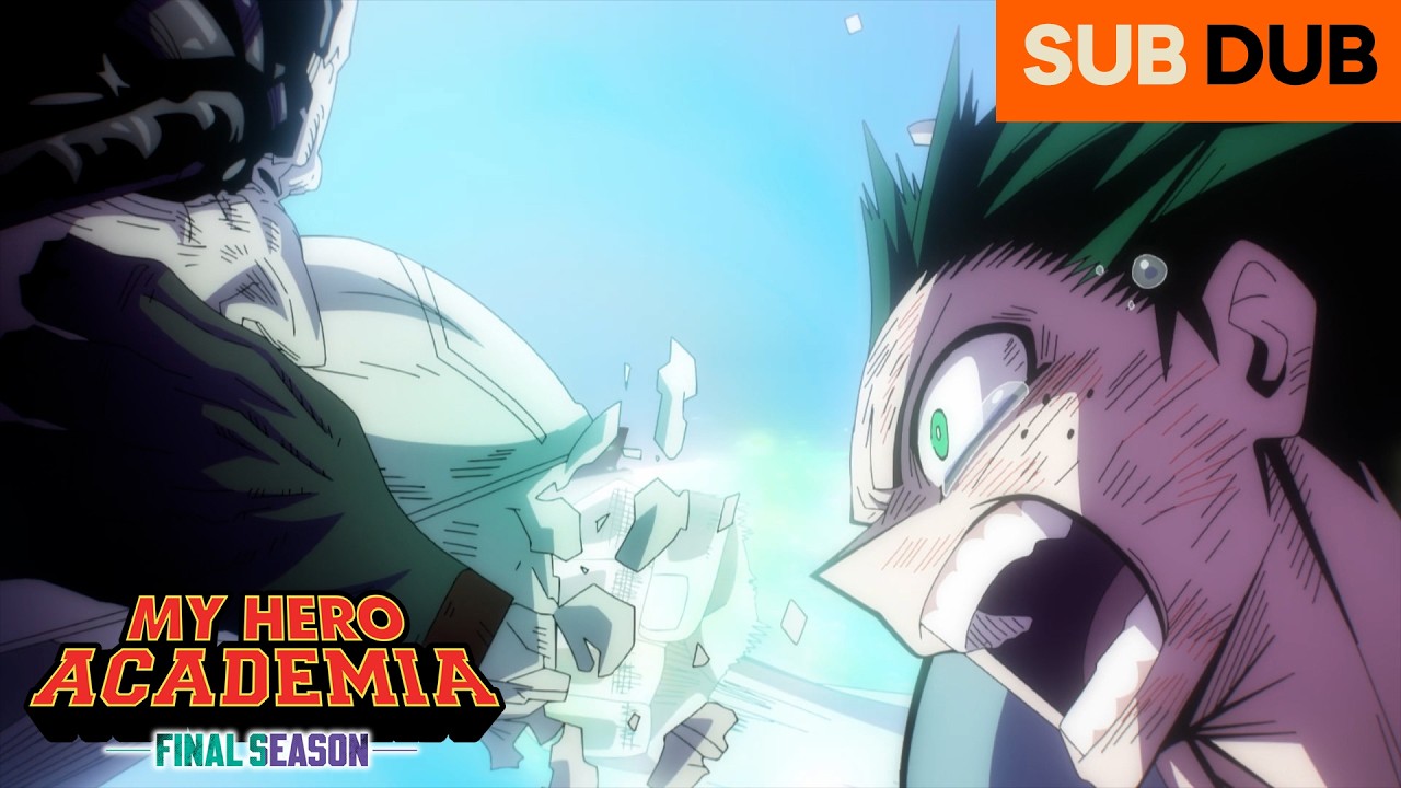 Deku Lands His Final Blow on All For One | My Hero Academia FINAL SEASON