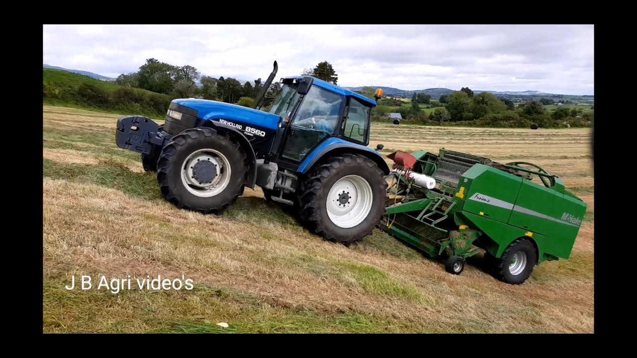 Silage 2020 Aidan Hickey baling contractor