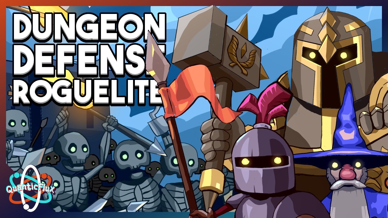 Destroying Heroes for Profit - Fun Dungeon Defense Roguelite! | Underground Security Inc