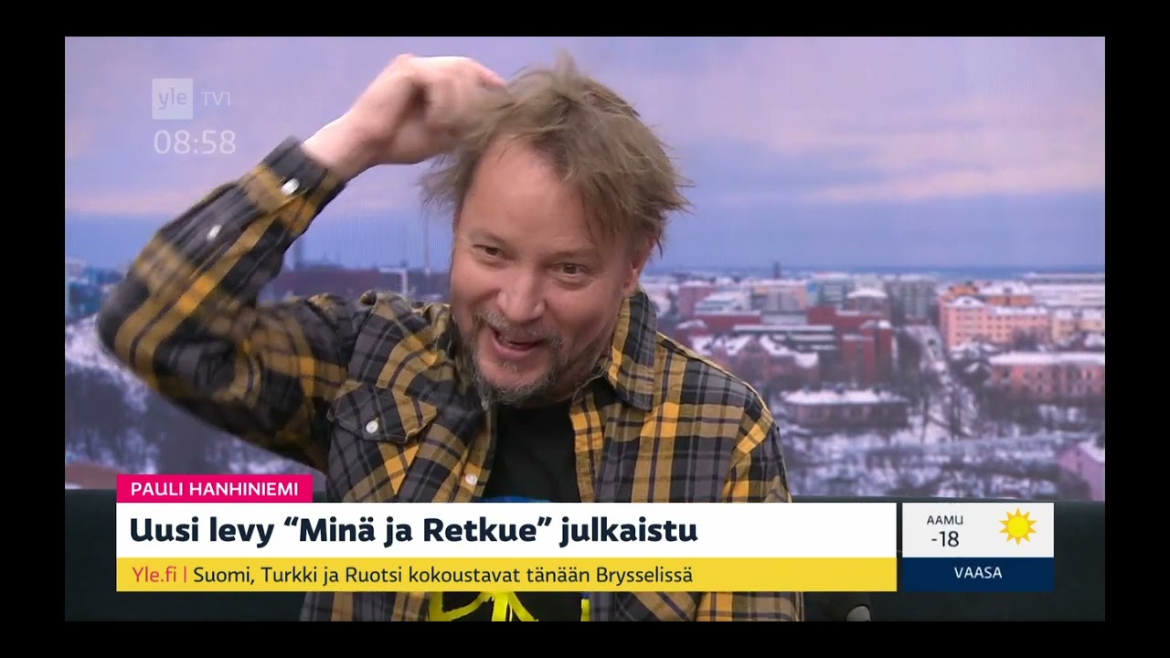 Ylen aamu 9.3.2023, Pauli Hanhiniemi