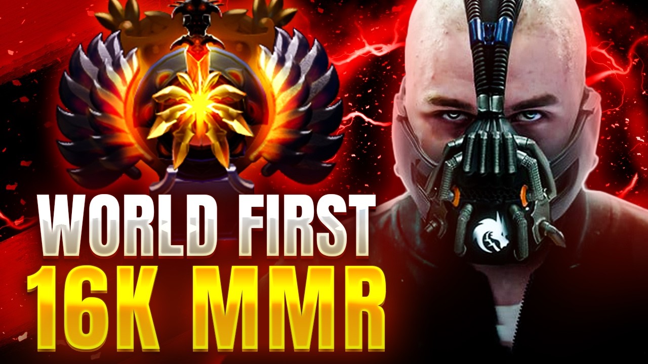 YATORO = FIRST 16k MMR PLAYER IN DOTA 2 HISTORY