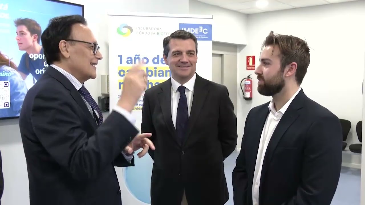 Gómez Villamandos visita en Córdoba Flamingo Biomechanical Lab