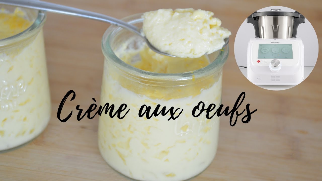 Crème aux œufs facile avec #monsieurcuisineconnect #cuisine