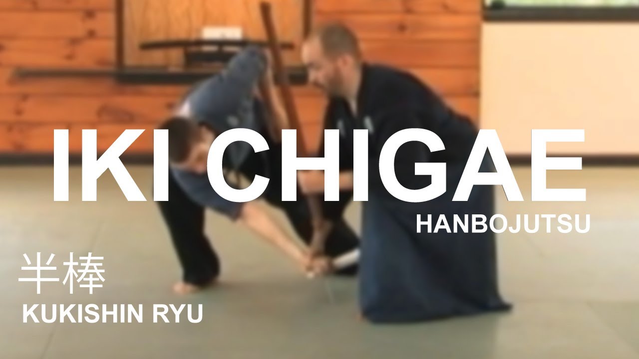 Hanbojutsu: Iki Chigae 行違 stick fighting technique of the Kukishin Ryu