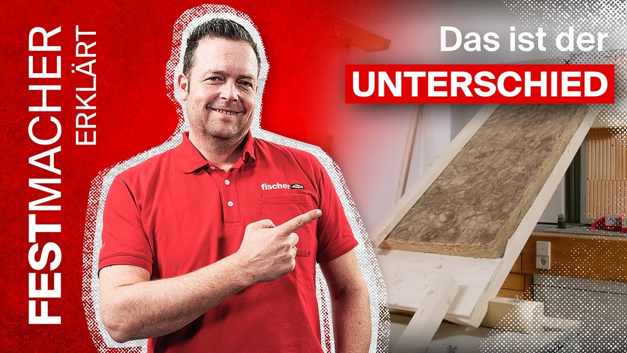 Holzfaser D&auml;mmplatten: Das ist der Unterschied zwischen weicher und harter D&auml;mmung