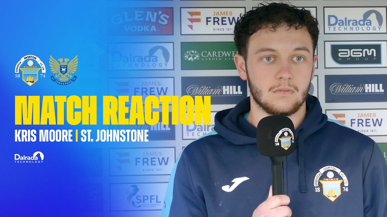 Kris Moore | Post Match | St. Johnstone
