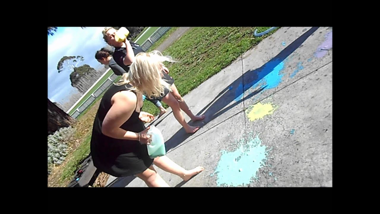 Rainbow milk challenge Lincoln 2012