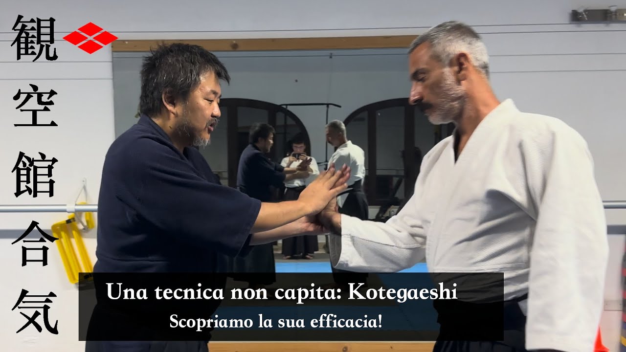 Una tecnica non capita: KOTEGAESHI - E' una tecnica efficace per la Difesa Personale? O no?