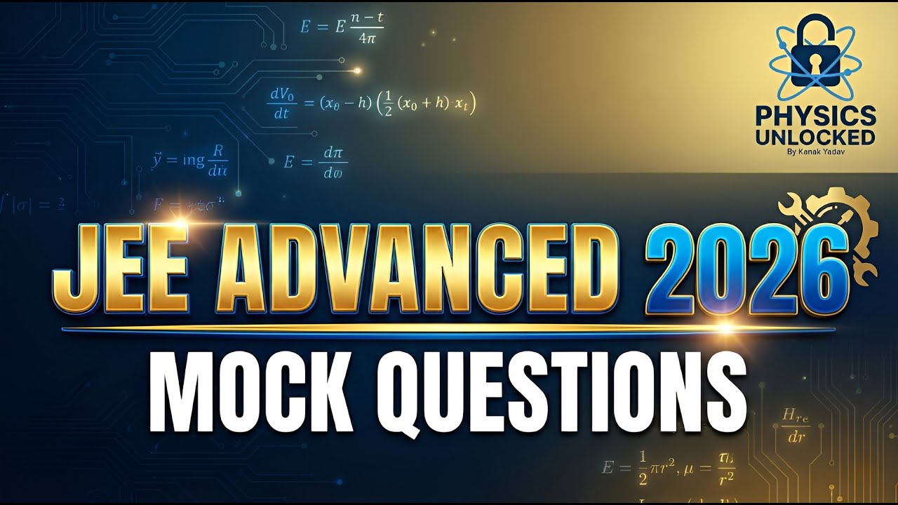 JEE Advanced 2026 Mock Test | Rotational Dynamics - Acceleration in Rolling Motion