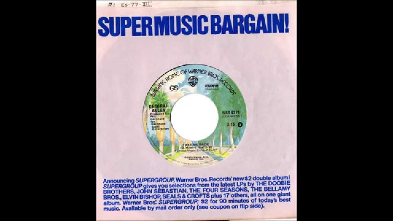 Deborah Allen -- Take Me Back (1976) Rare