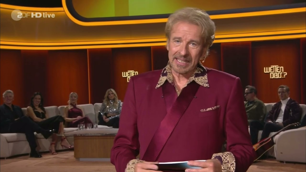 Thomas Gottschalk f&uuml;hrt das ZDF vor, in Sachen Meinungsfreiheit! DANKE, THOMAS!👍🏼