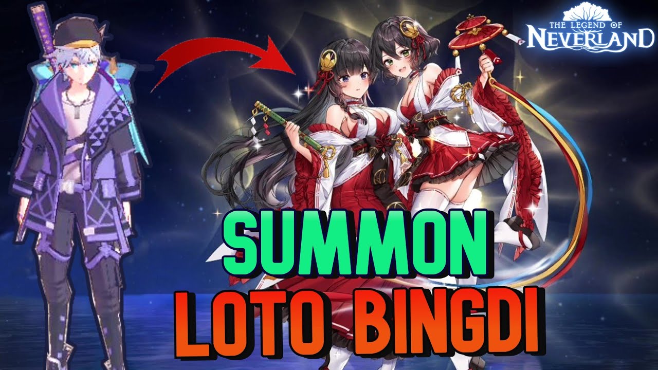 💎SUMMON HADA SAGRADA LOTO BINGDI - ¿TENDREMOS SUERTE?😱| THE LEGEND OF NEVERLAND ESPAÑOL