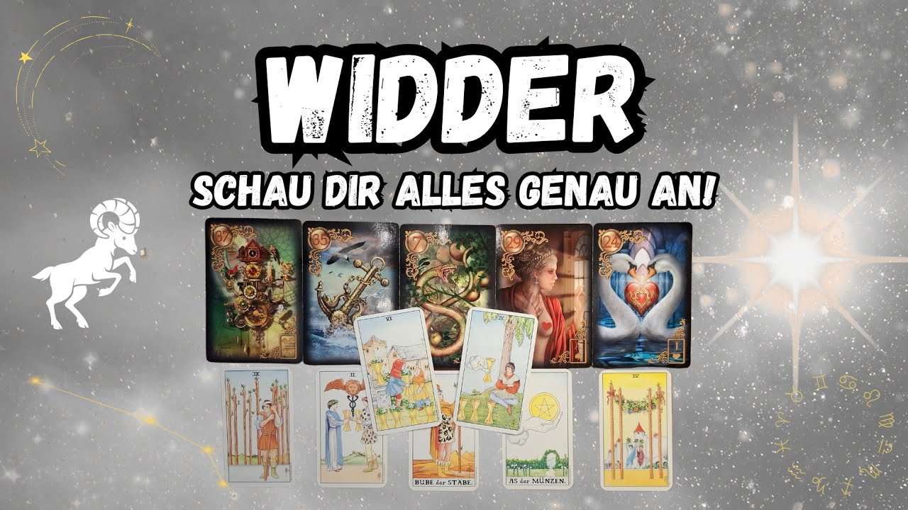 WIDDER, DAS SIND DEINE AKTUELLEN ENERGIEN! ♈️🔮