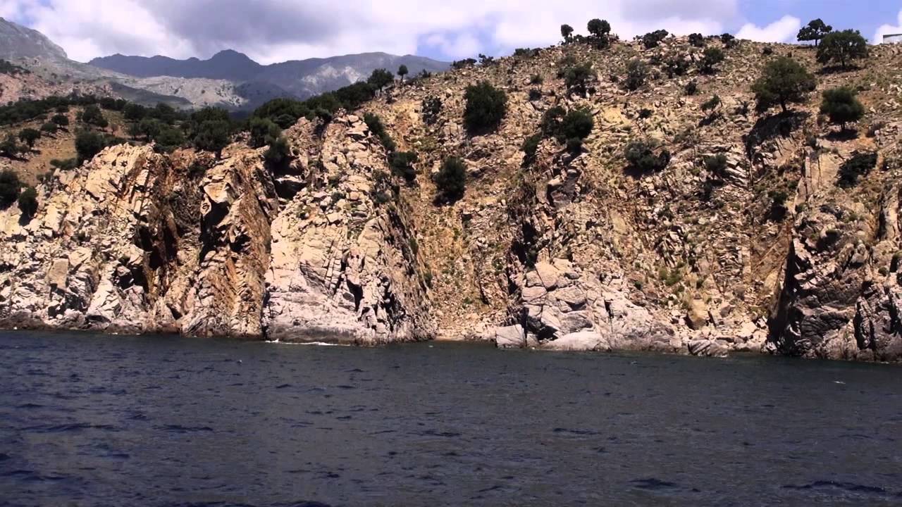 Samothrace le tour de l'&icirc;le.