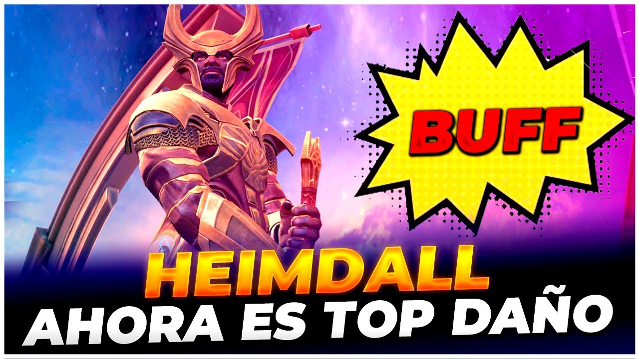 BUFF HEIMDALL! - POTENCIARON SU DAÑO AL MAXIMO!! | marvel batalla mcoc
