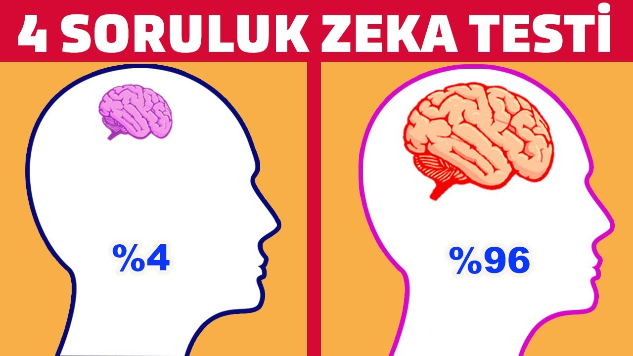 4 soruluk zor zeka testi (&Ccedil;ok zor sorular)
